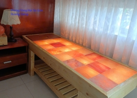 Xưởng sản xuất giường đá muối himalaya - Giá rẻ tại HCM