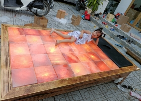 Công ty sản xuất cung cấp, Giường đá muối hiamalaya giá tốt nhất hiện nay