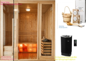 Thi công phòng xông hơi tai Spa - Hương Giang