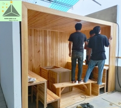 GỖ THÔNG MỸ | CUNG CẤP GỖ THÔNG MỸ LÀM PHÒNG XÔNG HƠI 