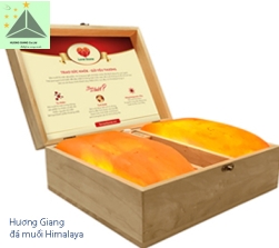 Hộp Đá Muối Xông Chân Himalaya