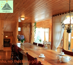 Gỗ Thông Ốp Tường | Thiết Kế Thi Công Gỗ Thông Nhập Khẩu Giá Rẻ